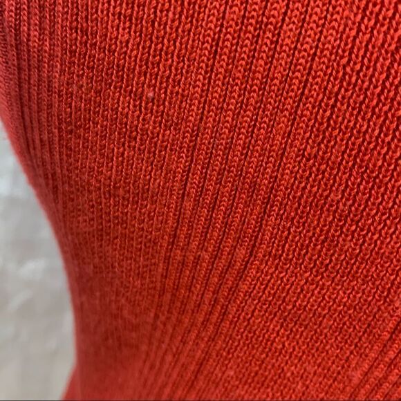 Alex Marie deep rust colored sweater vest S - Picture 4 of 6